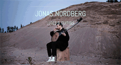 Desktop Screenshot of jonasnordberg.com